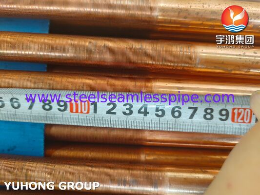 ASTM B111 C12200 Tabung Tanpa Sambungan, untuk Tabung Tembaga Tanpa Sambungan Penukar Panas