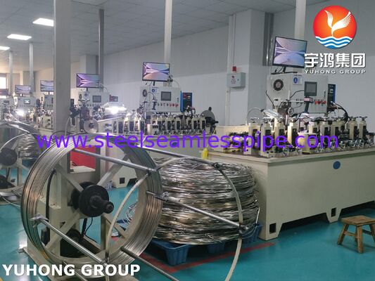 ISO9626 SUS304 Stainless Steel Medical Capillary Tube Untuk Tube Jarum Bedah, 10G - 34 G