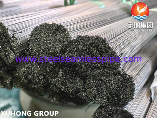 ISO9626 SUS304 Stainless Steel Medical Capillary Tube Untuk Tube Jarum Bedah, 10G - 34 G