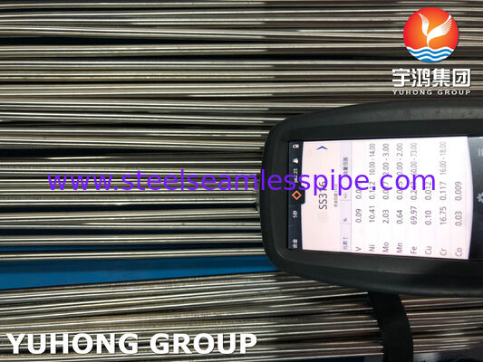 Pipa Sanitasi U Bend , Pipa Seamless Stainless Steel Anil Cerah 3A / ASTM A270 TP316L