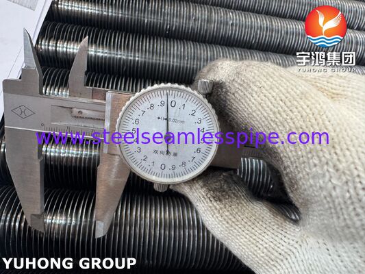 A179 / AL1060 Tabung Bersirip Lilit untuk Penukar Panas & Boiler yang Efisien