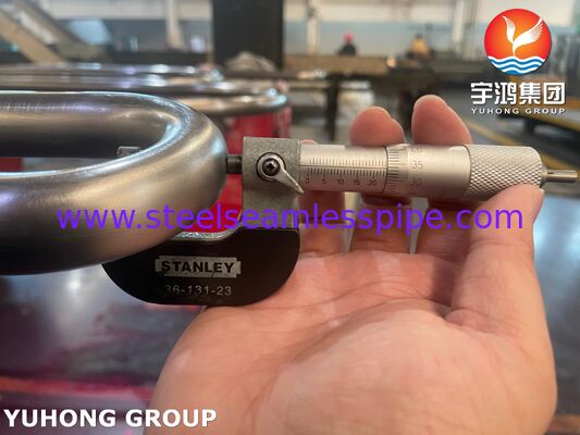 ASME SB163 Monel 400 Paduan Tembaga Nikel Tabung U Tanpa Sambungan, Penukar Panas TEMA, Aplikasi Penukar Panas Cangkang dan Pipa