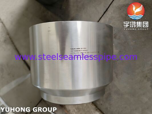 ASTM A105N Pembiakan Baja Karbon ASME Nozzles Self-Reinforced untuk Kapal Tekanan