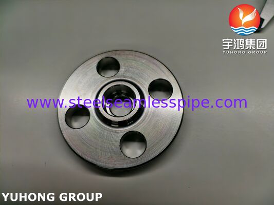 ASTM A182 F53 UNS S32750 1.4410 Super Duplex Stainless Steel Socket Weld RF Flange Dengan Jalur Air Flange