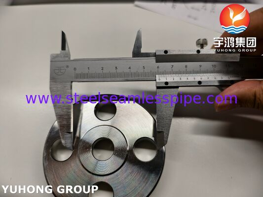 ASTM A182 F53 UNS S32750 1.4410 Super Duplex Stainless Steel Socket Weld RF Flange Dengan Jalur Air Flange