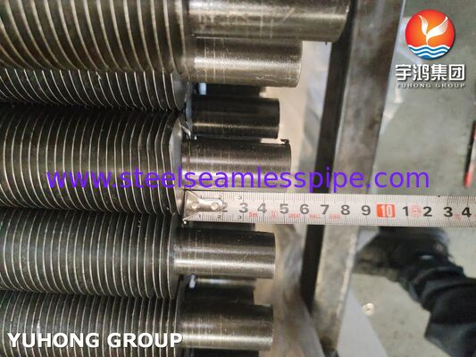 ASTM A179 Carbon Steel Seamless G-Type Embedded Fin Tube untuk Economizer dan Superheater Boiler HRSG