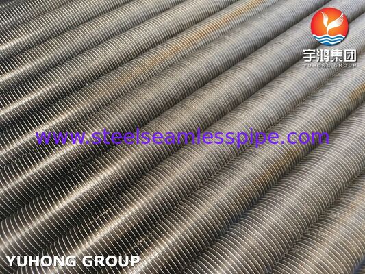 ASTM A179 Carbon Steel Seamless G-Type Embedded Fin Tube untuk Economizer dan Superheater Boiler HRSG