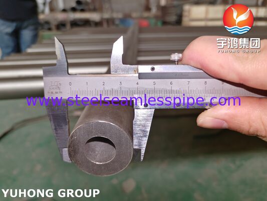 ASTM A312 TP304 Bar berongga, dengan dinding tebal, digunakan untuk memproduksi flange dan mesin