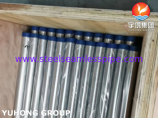 Stainless Steel Welded Tube A270 TP304 180 360 Grit Surface Polished untuk industri makanan dan minuman dan susu