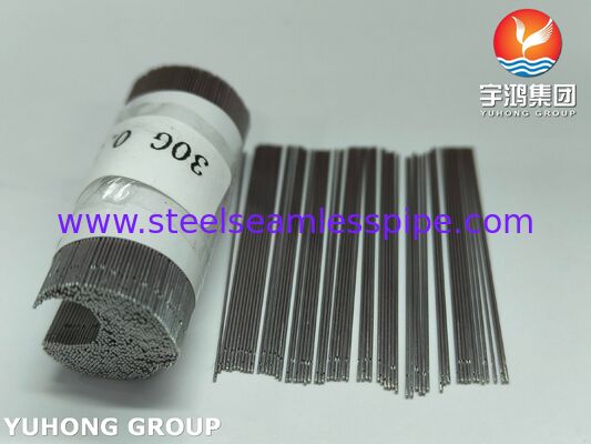 30G SUS304 tabung jarum irigasi gigi untuk terapi saluran akar, dua ventilasi, ujung tertutup