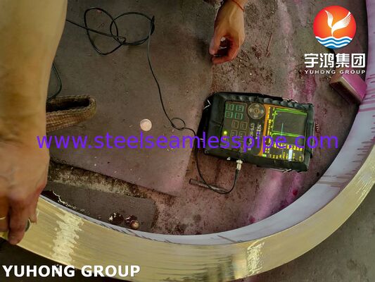 Cincin Tempa ASME SB171 C70600 CuNi 90/10 untuk Sistem Air Laut dan Kelautan