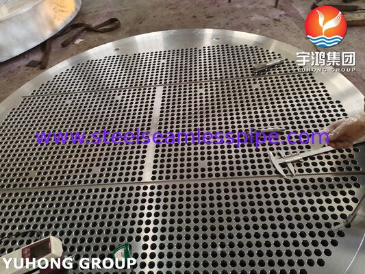 ASME SA336 F5 Tube Sheet untuk Penukar Panas Tekanan Tinggi