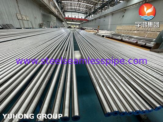 Stainless Steel Welded Tube ASTM A249 TP316L Cahaya Annealed Tube Untuk Industri Minuman 12506MM