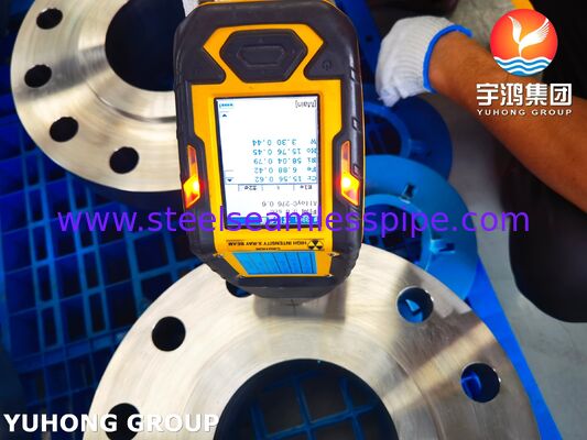 ASTM B564 UNS N10276 / Hastelloy C276 Weld Neck Flange, Raised Face (RF) Kelas 150/300/600, Untuk Penghapusan Air Laut