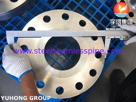 ASTM B564 UNS N10276 / Hastelloy C276 Weld Neck Flange, Raised Face (RF) Kelas 150/300/600, Untuk Penghapusan Air Laut