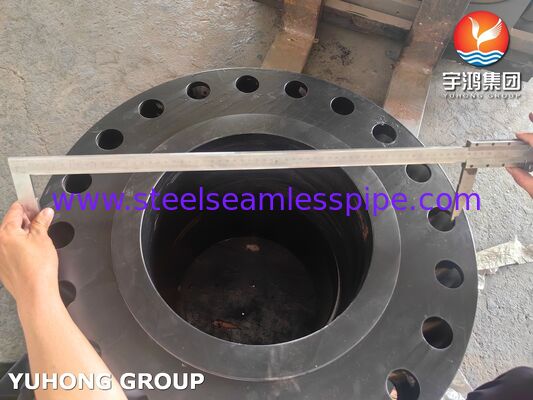 ASTM A694 F56 Carbon Steel Flanges WNRF / Weld Neck Flange untuk Layanan Tekanan Tinggi
