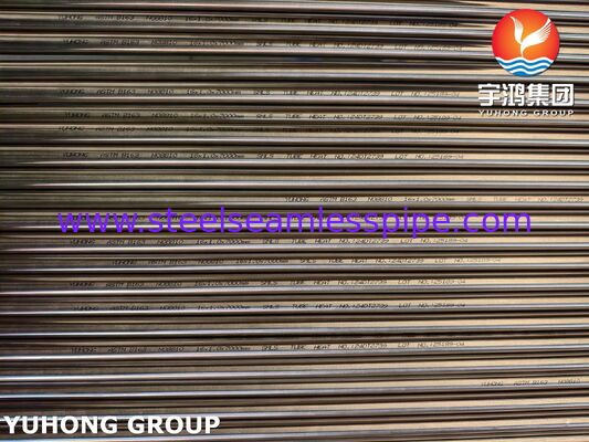 Tabung dan Pipa Seamless Paduan Nikel ASTM B163 N08810 Penukar Panas dan Kondensor ASTM B163 UNS N08800, UNS N08810, UNS N08811, UNS N08825