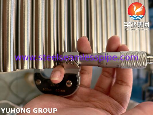 Tabung dan Pipa Seamless Paduan Nikel ASTM B163 N08810 Penukar Panas dan Kondensor ASTM B163 UNS N08800, UNS N08810, UNS N08811, UNS N08825