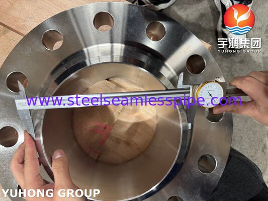 ASTM A182 F51 Duplex 2205 Blind RF Flange Tempa, Kekuatan Tinggi, Tahan Korosi untuk Minyak & Gas
