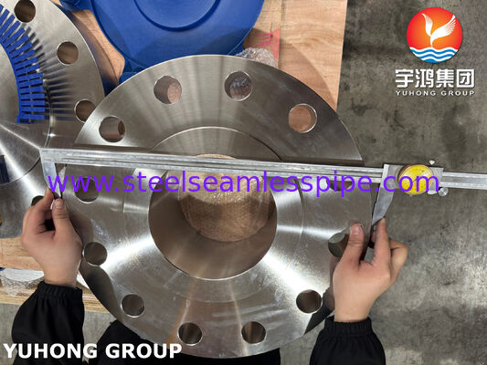 ASTM A182 F51 Duplex 2205 Blind RF Flange Tempa, Kekuatan Tinggi, Tahan Korosi untuk Minyak & Gas