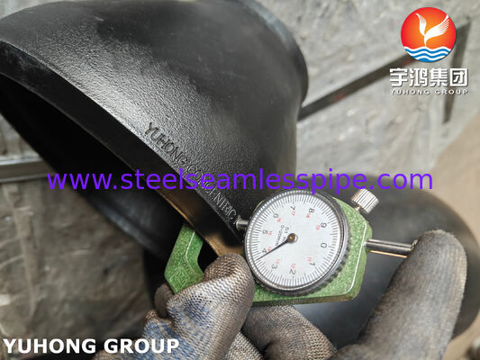 ASTM A860 WPHY42-S Fitting Las Sudut Baja Feritik Kekuatan Tinggi, Tee Sama, Siku, Peredam, ASME B16.9