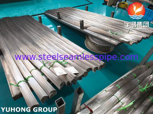 SUS304 ISO9626 Stainless Steel Welded Capillary Tube Untuk Jarum Hipodermal Medis