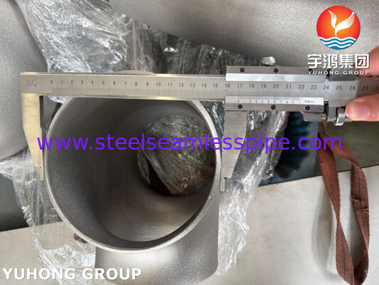 ASTM B366 WP20CB / Alloy 20 / UNS N08020 Nikel Alloy Steel Fitting Buttweld Equal Tee