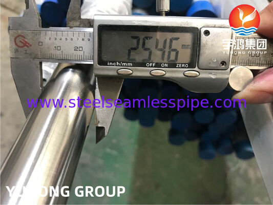Pipa Sanitasi Stainless Steel, ASME SA270 TP304 1.4301 Seamless/Welded dan Dipoles