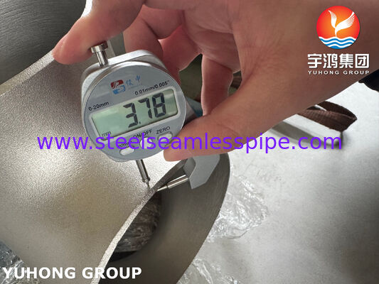 ASTM B366 N08810 Incoloy 800H Nickel Alloy Equal Tee untuk pipa suhu tinggi