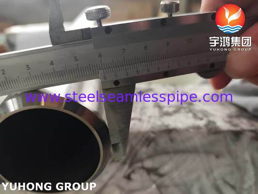 Pipa paduan nikel ASME SB444 Inconel 625 GR.1 2'*SCH80*1000MM tanpa jahitan Boiler & Pressure Vessel