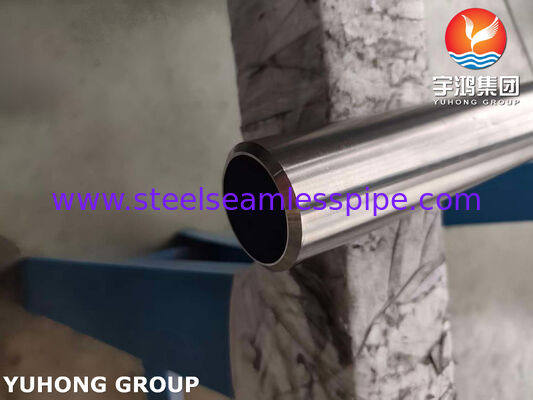 Pipa paduan nikel ASME SB444 Inconel 625 GR.1 2'*SCH80*1000MM tanpa jahitan Boiler & Pressure Vessel