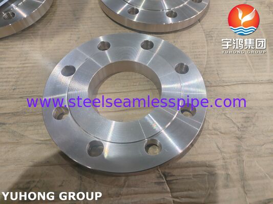 DIN 86033 Tembaga Nikel Slip On Flange CuNi10Fe1.6Mn / C70600 Alloy Flange untuk Pembangunan Kapal
