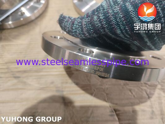 DIN 86033 Tembaga Nikel Slip On Flange CuNi10Fe1.6Mn / C70600 Alloy Flange untuk Pembangunan Kapal