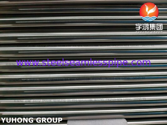 ASME SA312 TP310S Tabung Mulus Stainless Steel Untuk Minyak, Gas