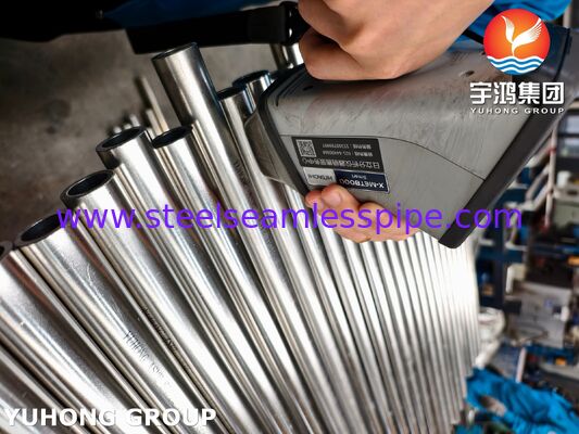 ASME SA312 TP310S Tabung Mulus Stainless Steel Untuk Minyak, Gas