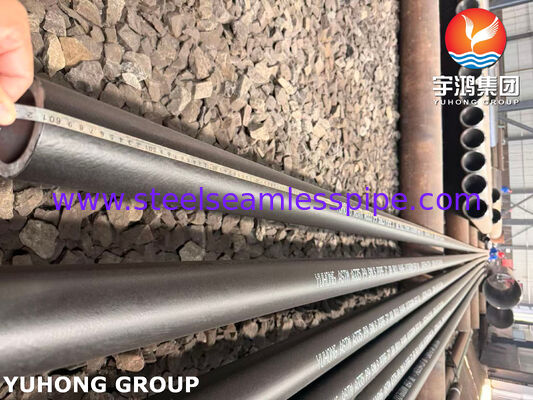 ASTM A335 ASME SA335 P9 pipa baja paduan tanpa jahitan tahan temp tinggi creep untuk petrokimia dan pembangkit listrik pemasok