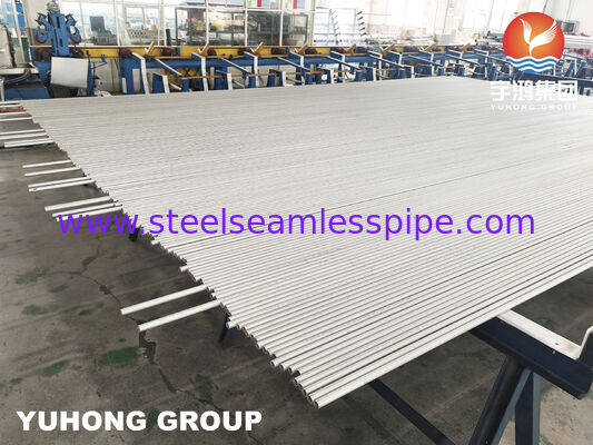 Tabung Penukar Panas Stainless Steel A213 TP316L Ditarik Dingin Mulus