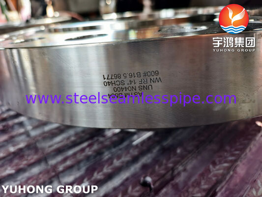 Flang baja ASTM B564 NICKLE ALLOY MONEL400 UNS N04400 WNRTJ Flang