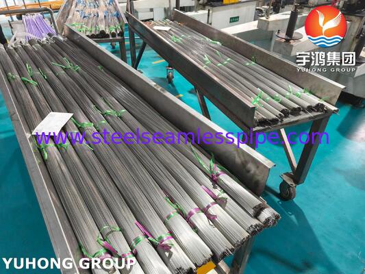 SUS304 Stainless Steel Capillary Tube, Tabung Hipodermal Medis Untuk Jarum Suntik Satu Kali