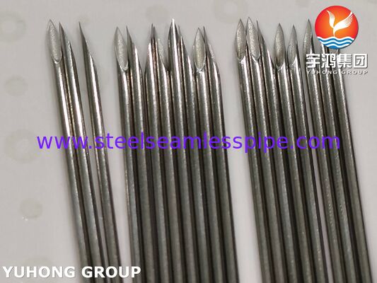 SS304 Stainless Steel Medical Grade Veterinary Needle Tube Untuk Injeksi Obat 16G