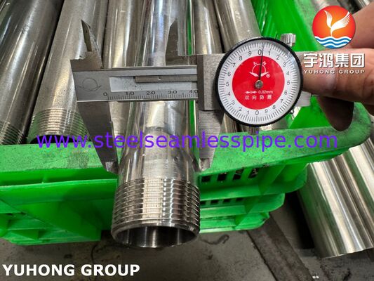 3A ASTM A270 TP304 Tabung Sanitasi Mulus Stainless Steel Food Grade Untuk Distilasi