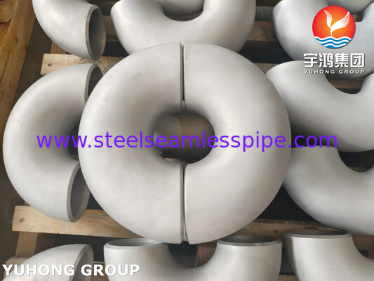 ASTM B366 UNS N06022 / DIN 2.4602 / Hastelloy C22 Pipe Fittings 180° SR Kembali Bend