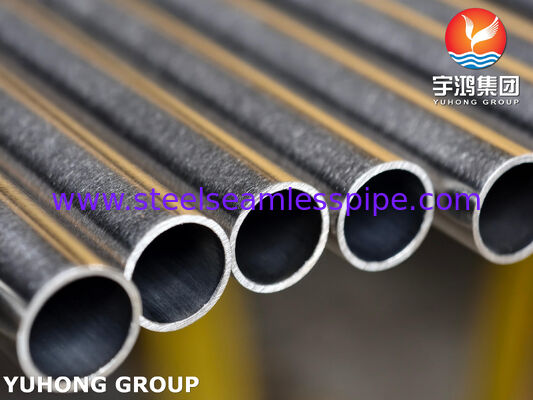 ASTM A789 UNS S32205 Tubing Baja Dupleks 450MPa Yield Cl− Resistant to Heat Exchanger