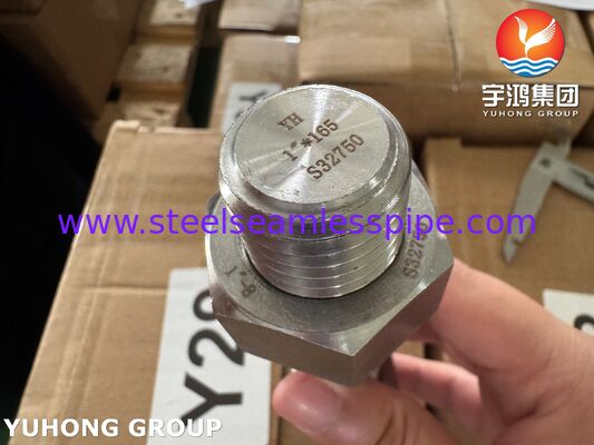 Pengencang Super Dupleks ISO4017 S32205 2205 Mesin Cuci Mur Baut Hex Baja Dupleks