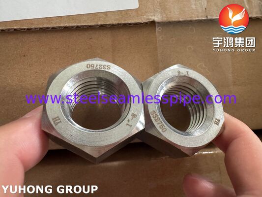 Pengencang Super Dupleks ISO4017 S32205 2205 Mesin Cuci Mur Baut Hex Baja Dupleks