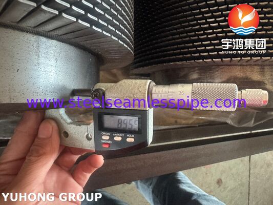 Tabung Sirip Bergerigi Dasar ASTM A335 P22 & Sirip 1Cr13