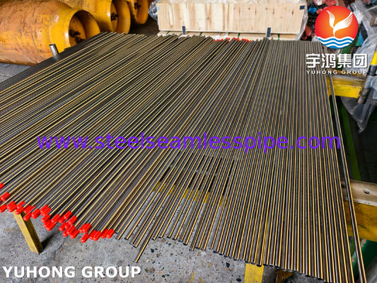 ASME SA789 UNS32205 S31803 Tube Seamless Steel Duplex Tube Exchanger Heat Tube Untuk Exchanger Panas, Pengolahan Air, Pengolahan Makanan