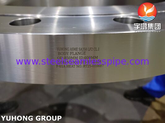 ASME SA350 LF2 CL.1 Karbon dan baja paduan rendah Flanges tubuh ditempa untuk suhu rendah
