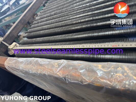 Tabung Bersirip Luka Tipe L (Tabung Baja ASME SA179 dengan Sirip Aluminium AL1060)
