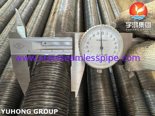 Tabung Bersirip Luka Tipe L (Tabung Baja ASME SA179 dengan Sirip Aluminium AL1060)